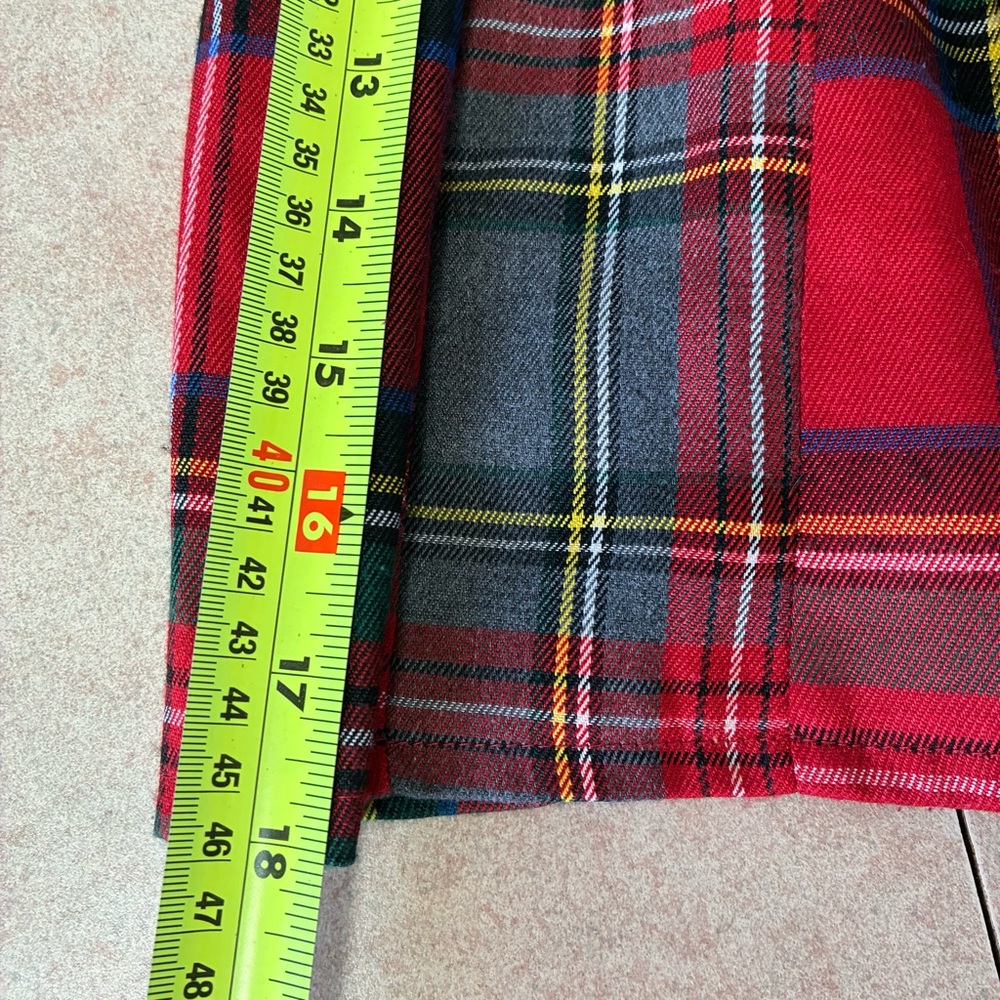 Jawbreaker Red Plaid Pleated Tartan Kilt Mini Skirt - Picture 8 of 8
